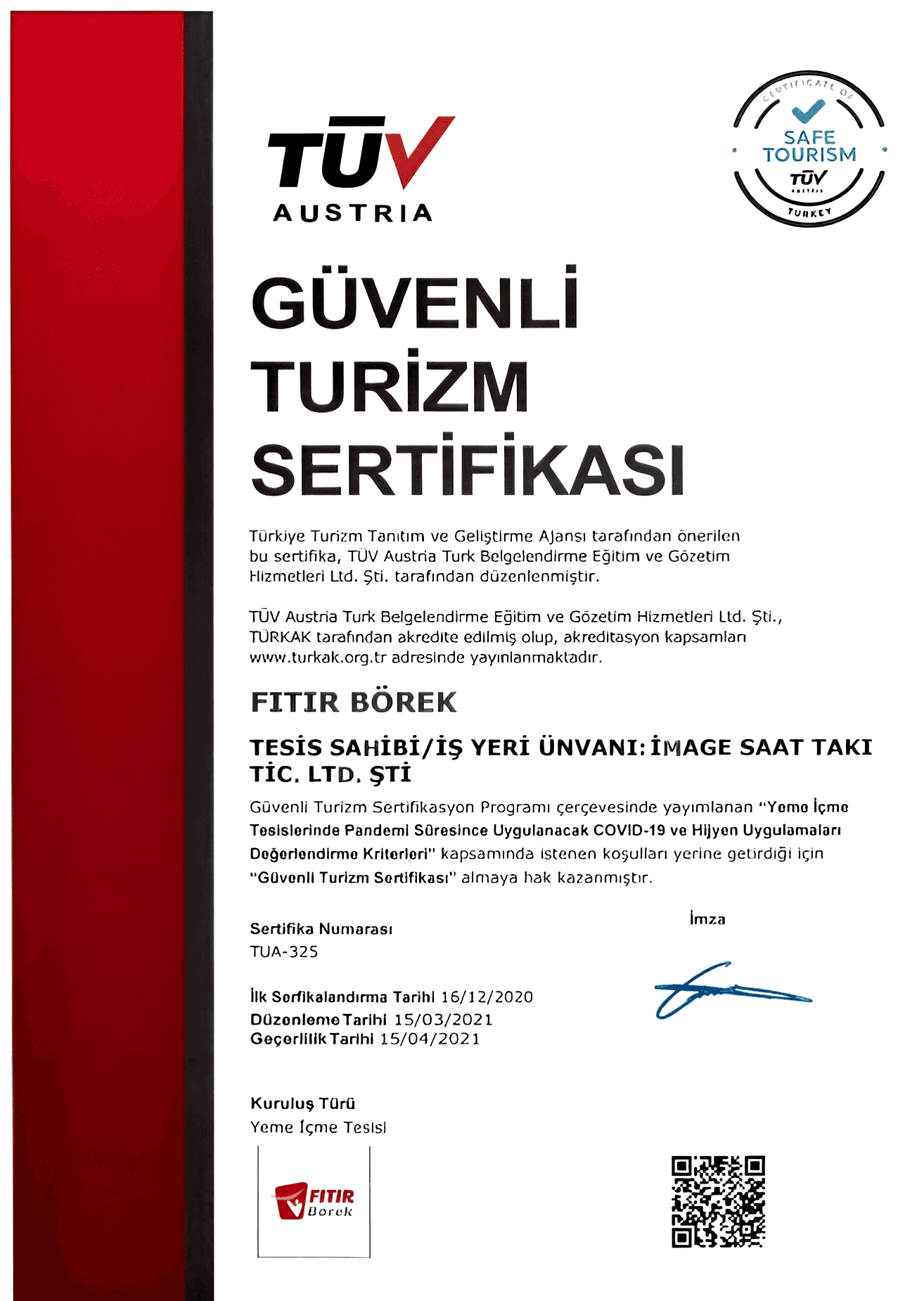 Sertifika 1