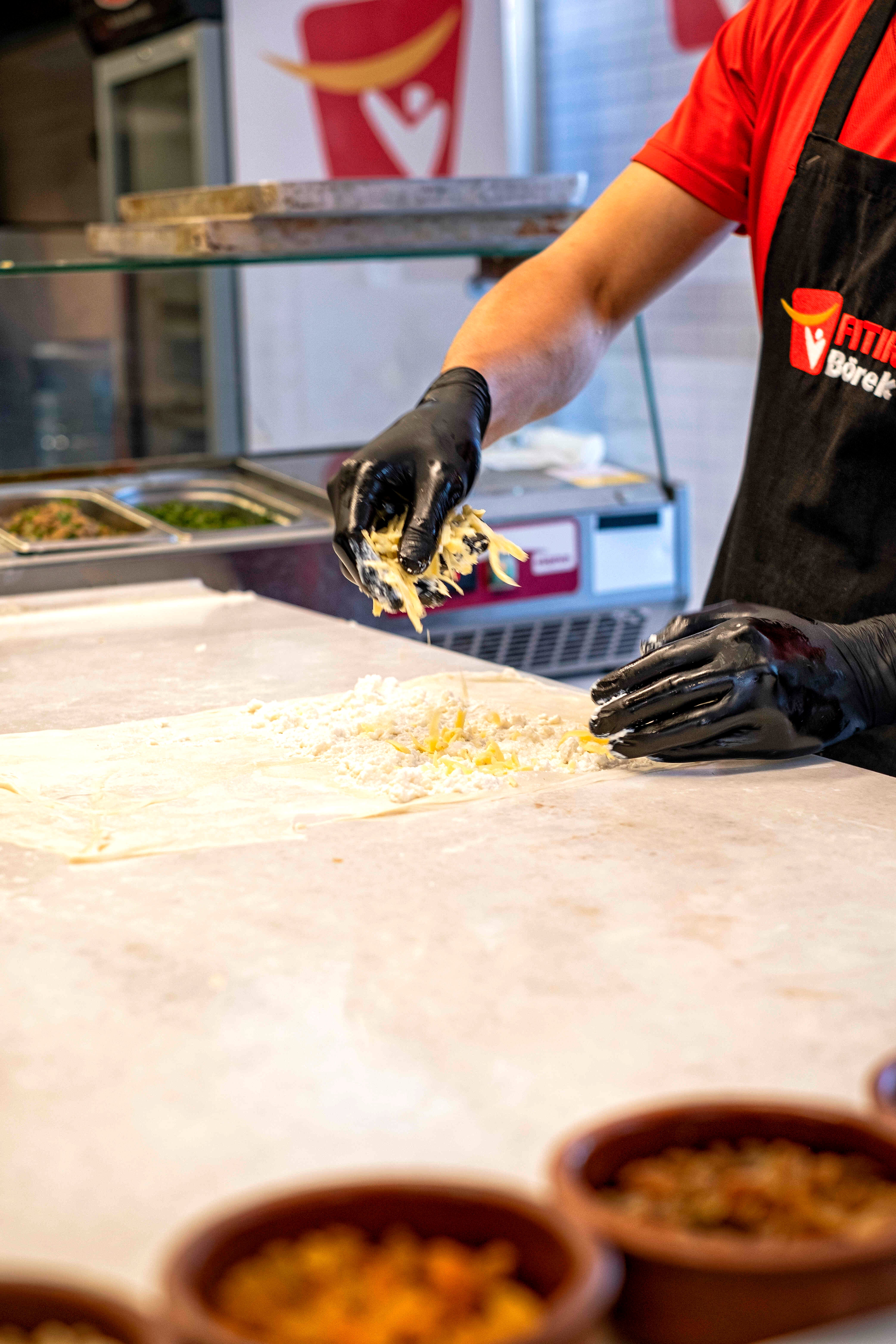 Fıtır Börek restoran içinden bir görünüm