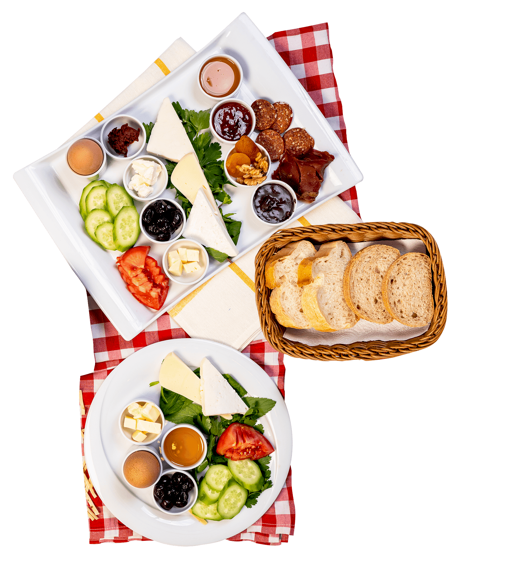 Hafif Kahvaltı Tabağı